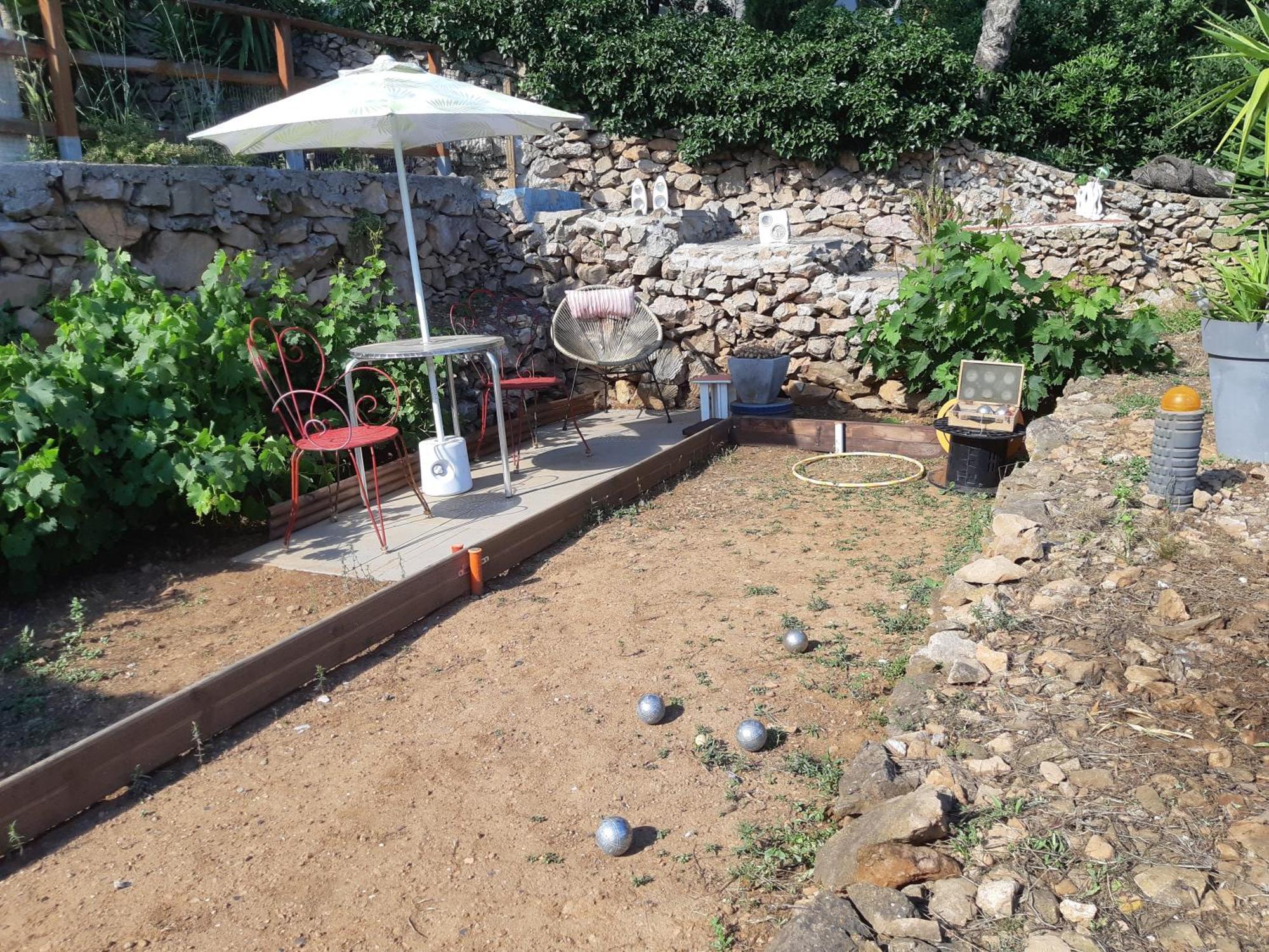 Haut De Villa Au Mont St Clair Vue Exceptionnelle Mer Et Foret Terrasses, Piscine, Petanque, Solarium Prives Sète Eksteriør billede